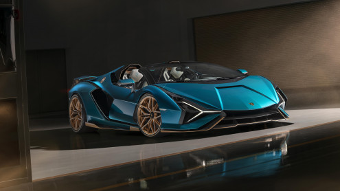 Lamborghini Sián Roadster: experimentați tehnologia viitorului sub cerul liber