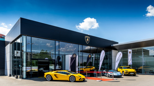 Deschidere oficiala showroom Lamborghini Bucuresti